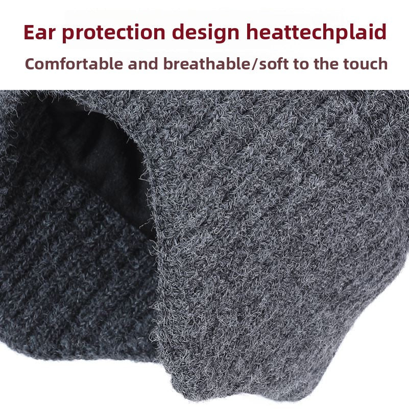 Men's Winter Knitted Beanie Hat