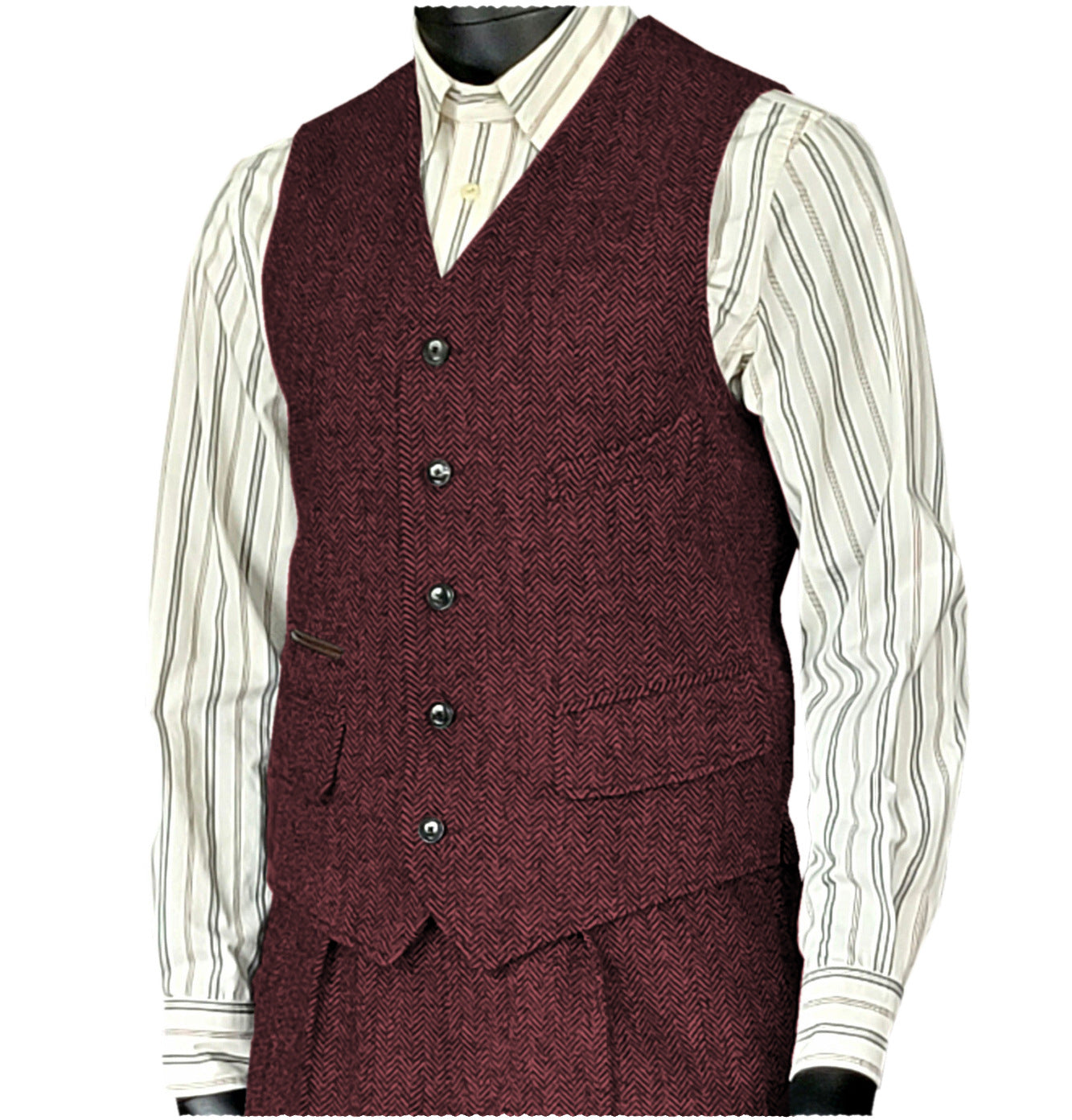 Men's Wool Waistcoat