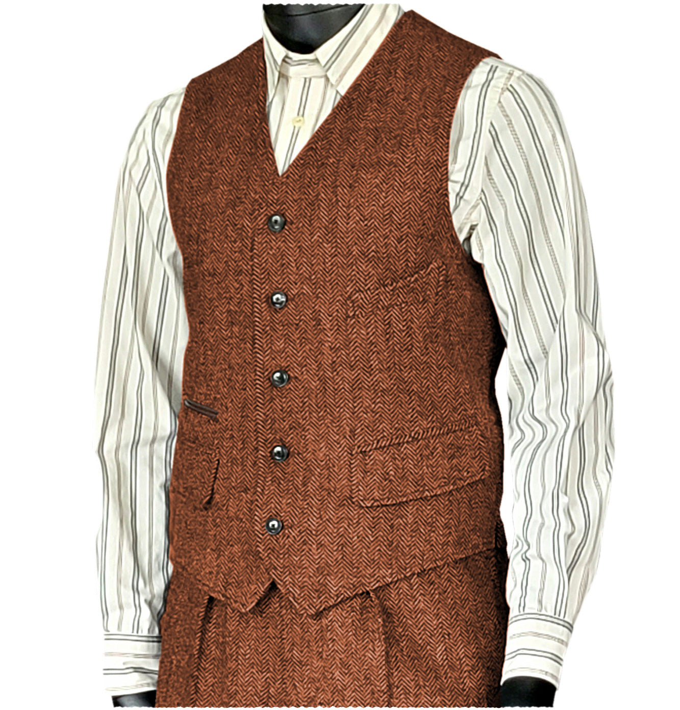 Men's Wool Waistcoat