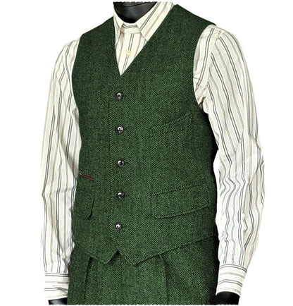 Men's Wool Waistcoat