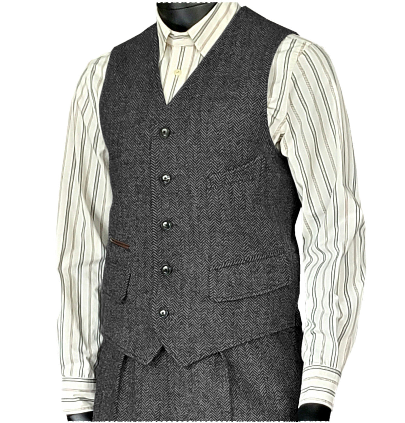 Men's Wool Waistcoat
