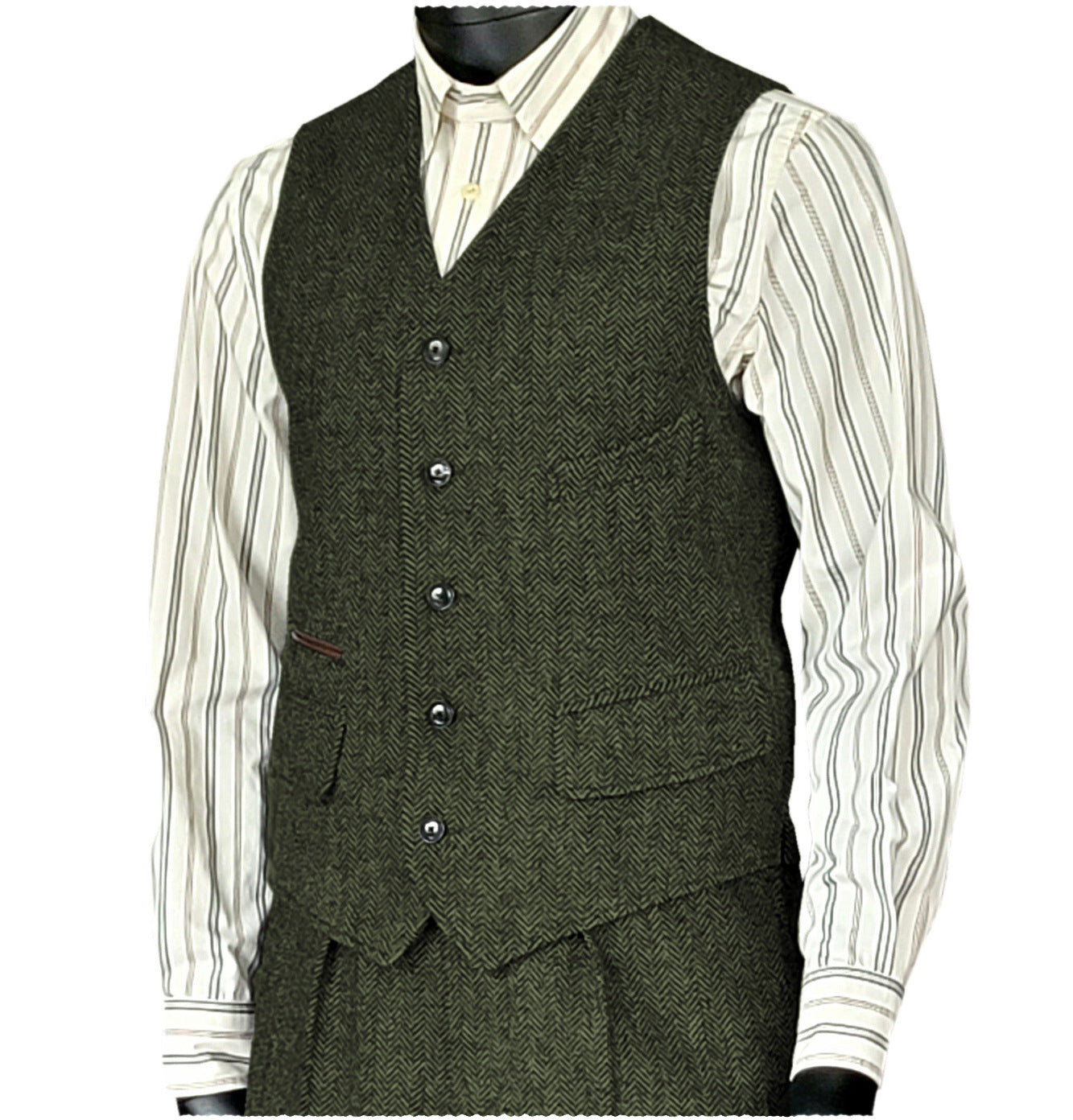 Men's Wool Waistcoat