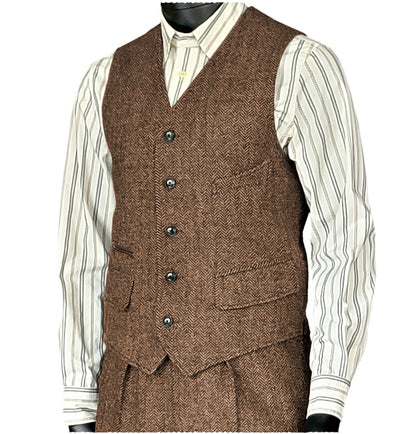 Men's Wool Waistcoat