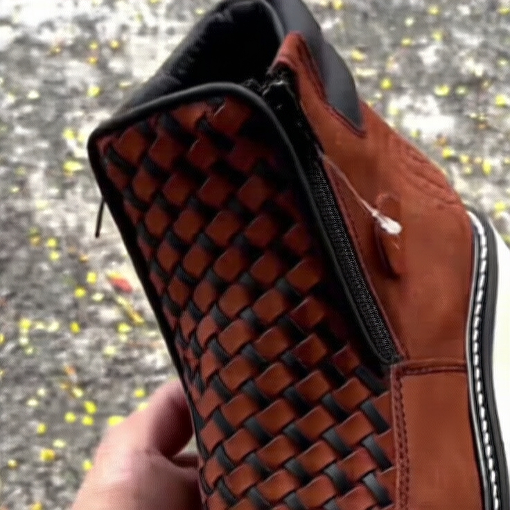 Men's Woven Ankle Boots