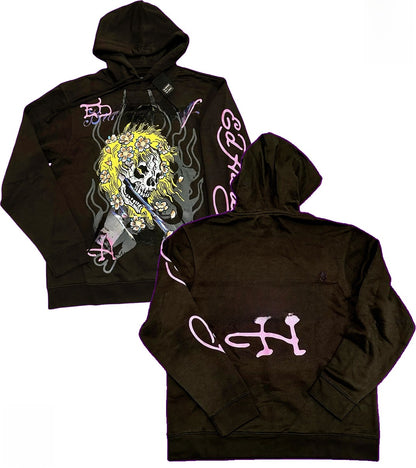 Men's Zip Hoodie Tiger Print Sweatshirt