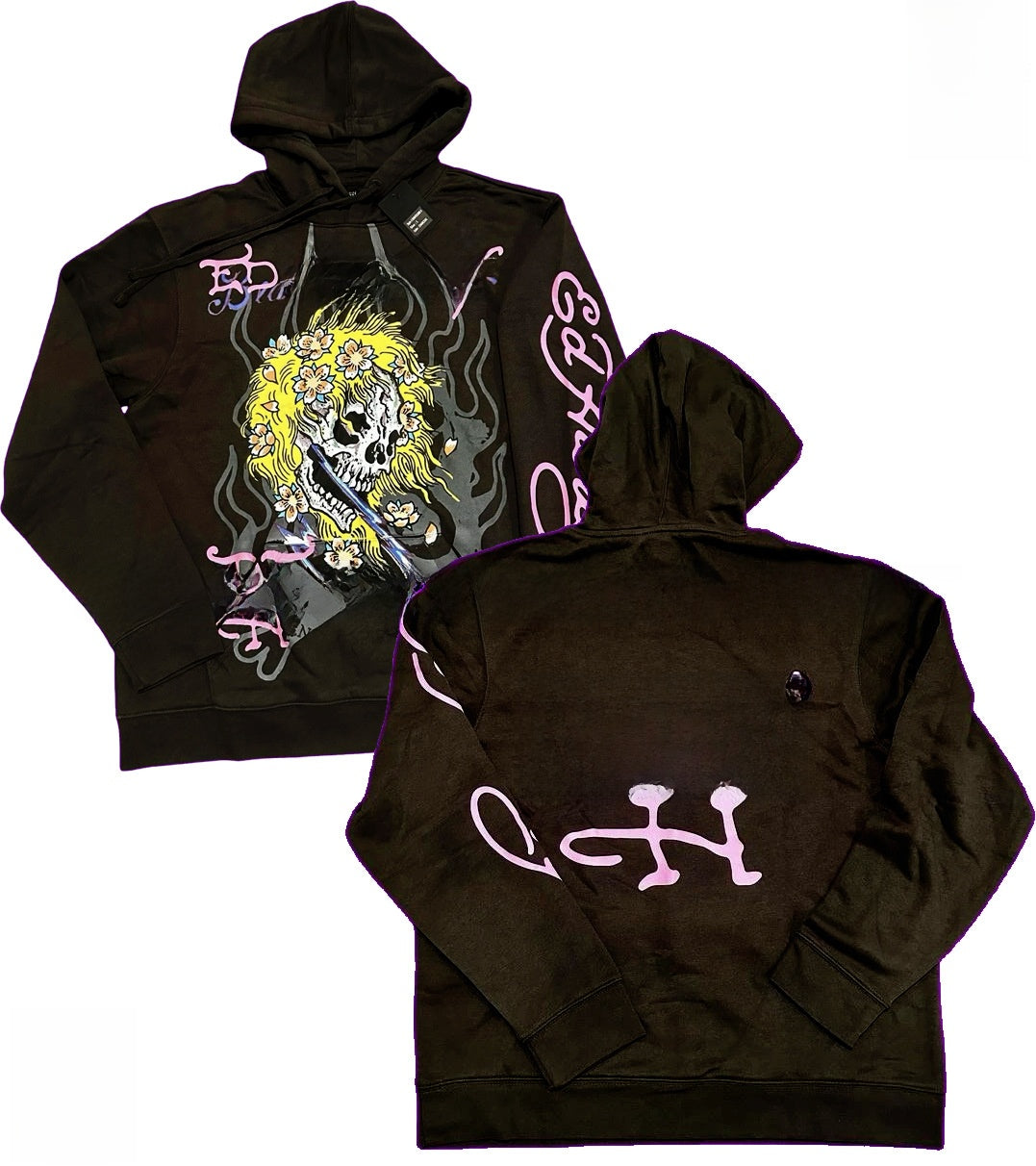 Men's Zip Hoodie Tiger Print Sweatshirt