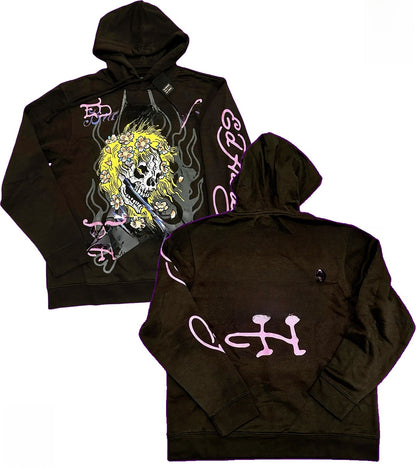 Men's Zip Hoodie Tiger Print Sweatshirt