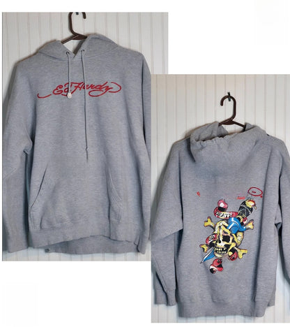 Men's Zip Hoodie Tiger Print Sweatshirt
