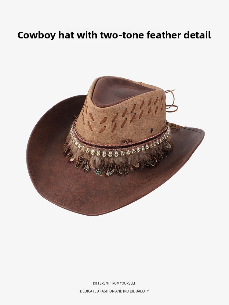 Men Summer Cowboy Hat
