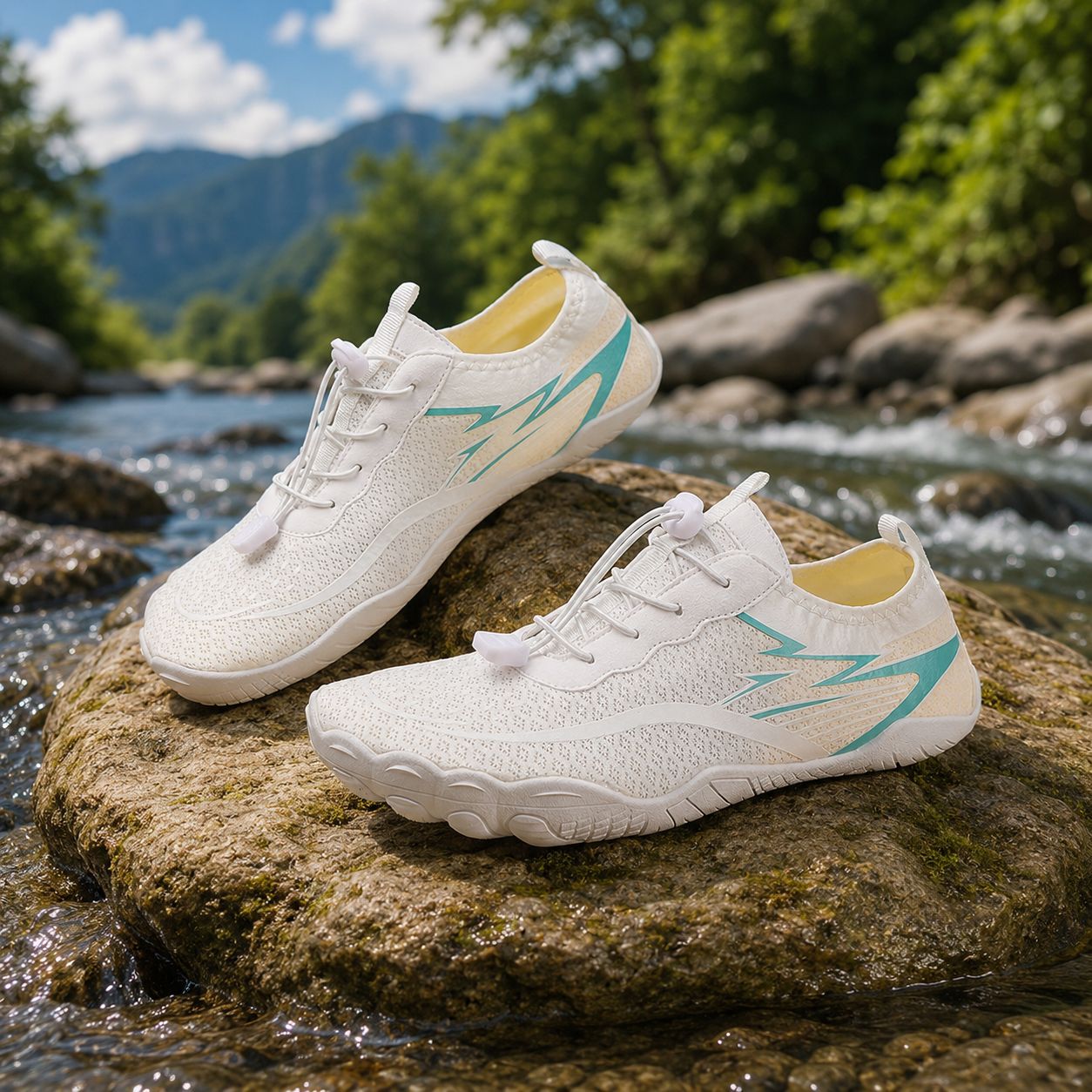 Men Women Barefoot Quick-Dry Water Shoes for Swimming Snorkeling River Tracing