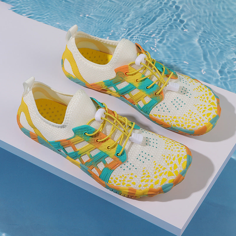 Men Women Barefoot Quick-Dry Water Shoes for Swimming Snorkeling River Tracing