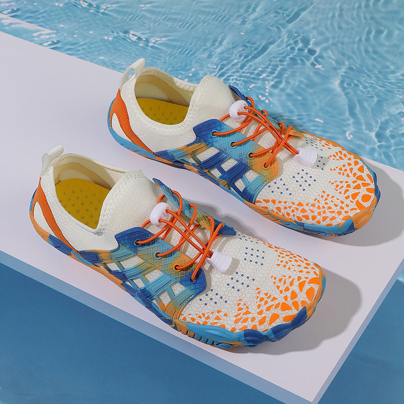 Men Women Barefoot Quick-Dry Water Shoes for Swimming Snorkeling River Tracing