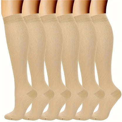 Men Women Sport Running Compression Socks Calf Pressure Socks
