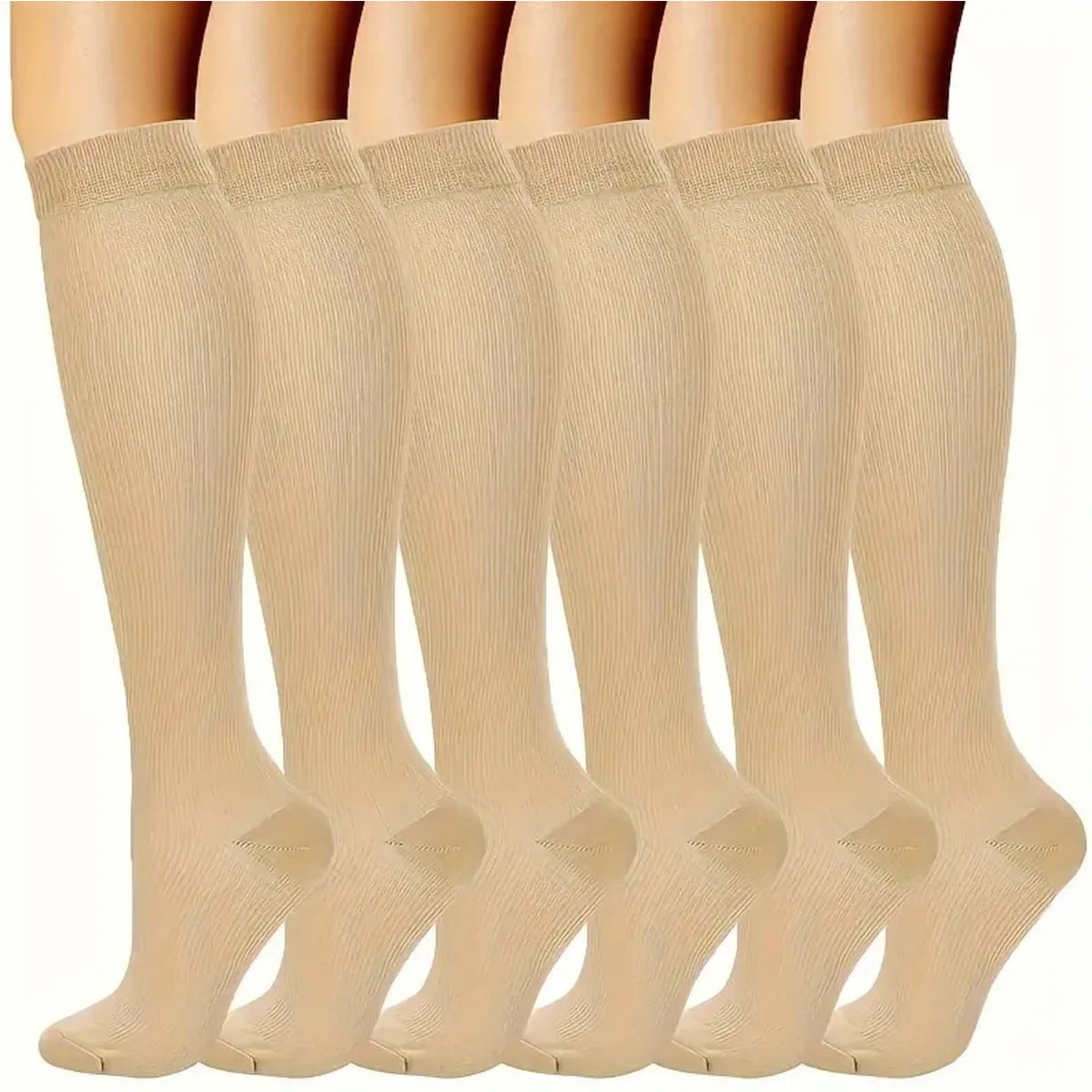 Men Women Sport Running Compression Socks Calf Pressure Socks