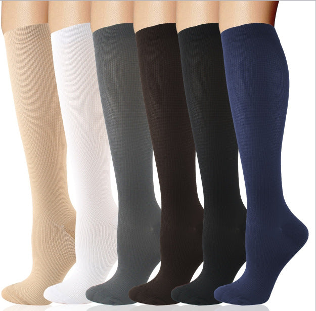 Men Women Sport Running Compression Socks Calf Pressure Socks