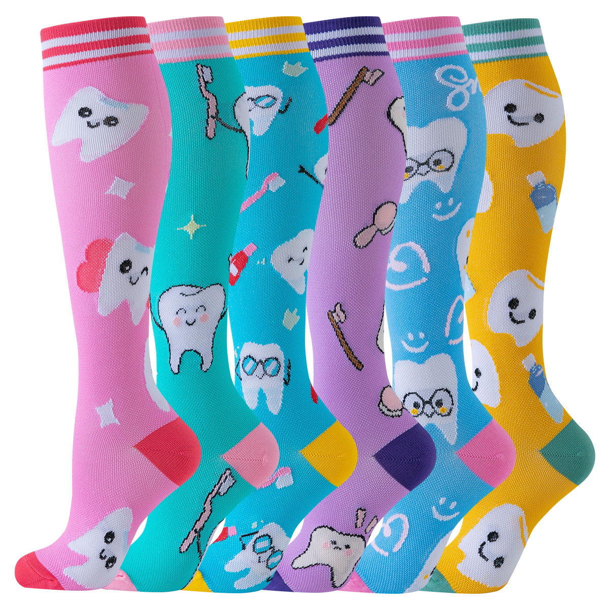 Men Women Sport Running Compression Socks Calf Pressure Socks