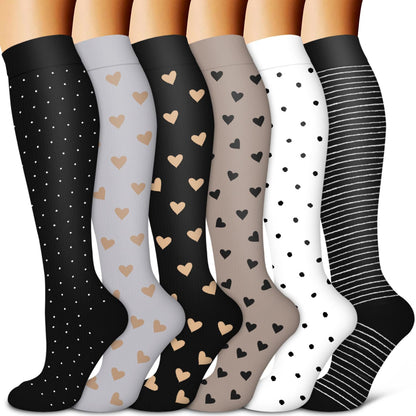 Men Women Sport Running Compression Socks Calf Pressure Socks