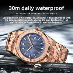 Rose Gold Blue Steel