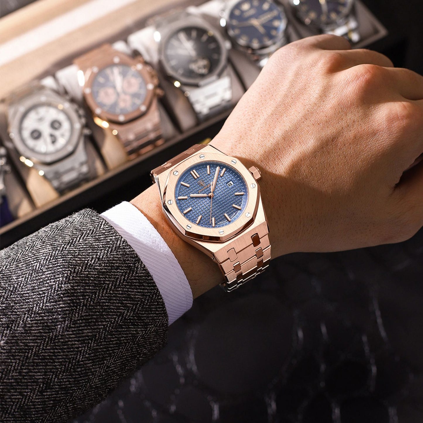men wristwatch