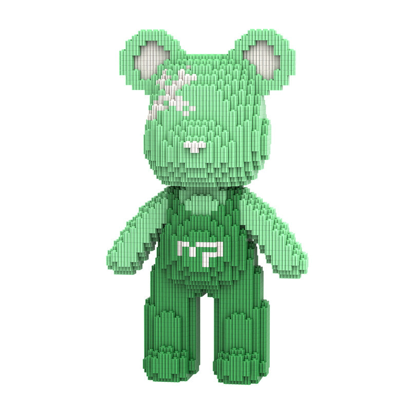 Mengli Bear Miniature Particle Building Block Assembly