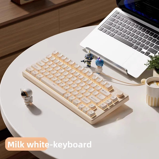 Mengzu Mechanical Feel Silent Keyboard and Mouse