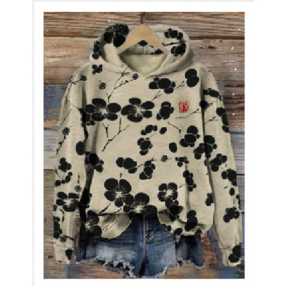 Mens 3D Digital Print Hooded Sweatshirt