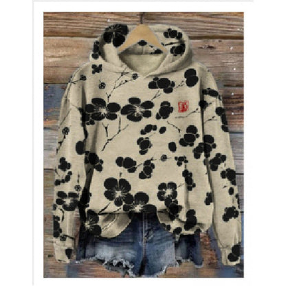 Mens 3D Digital Print Hooded Sweatshirt