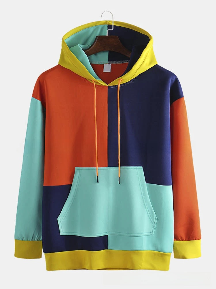 Mens 3D Print Hooded Sweatshirt