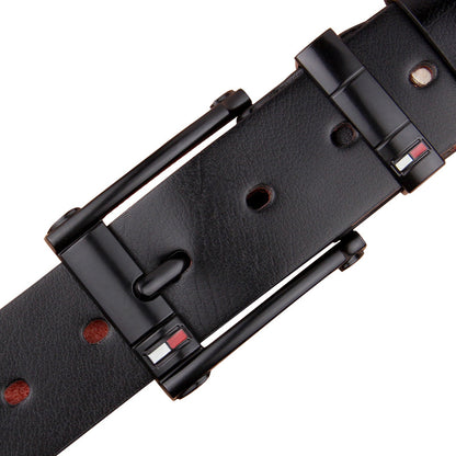 Mens Antique Pin Buckle Belt