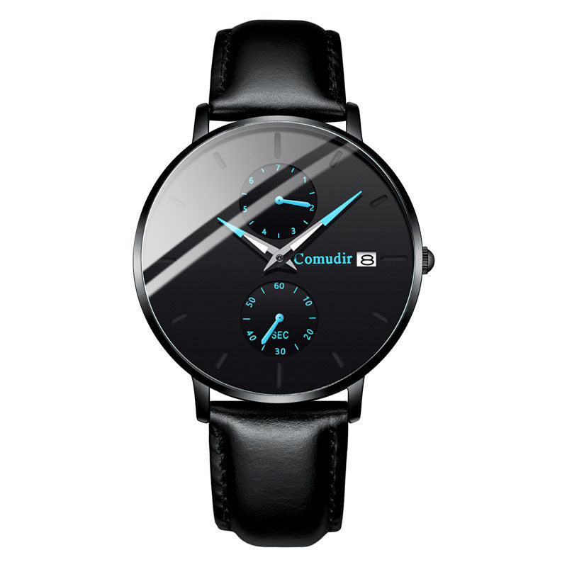 Mens Automatic Quartz Watch with Luminous Calendar