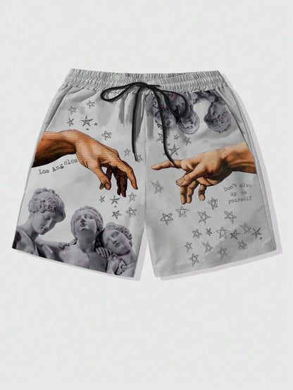Mens Beach Casual Shorts