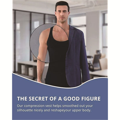 Mens Body Shaping Vest