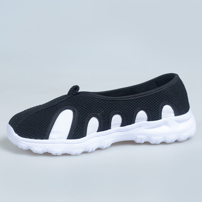 Mens Breathable Canvas Exercise Shoes