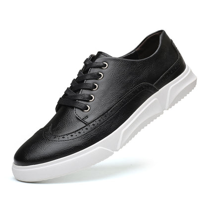 Mens Breathable Casual Lace-Up Shoes