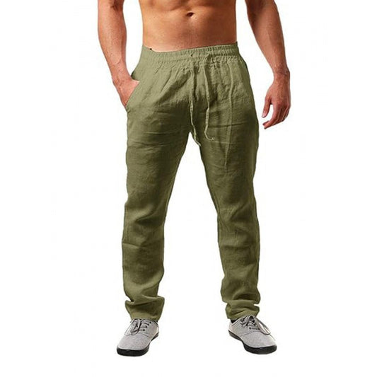 Mens Breathable Casual Trousers