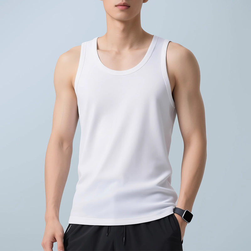 Mens Breathable Cotton Sleeveless Vest