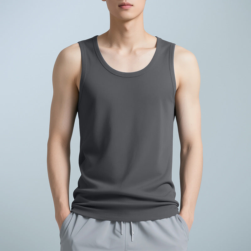Mens Breathable Cotton Sleeveless Vest