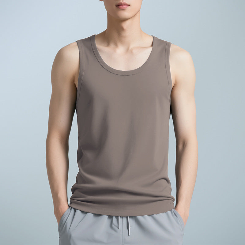 Mens Breathable Cotton Sleeveless Vest