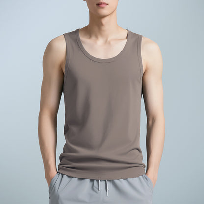 Mens Breathable Cotton Sleeveless Vest