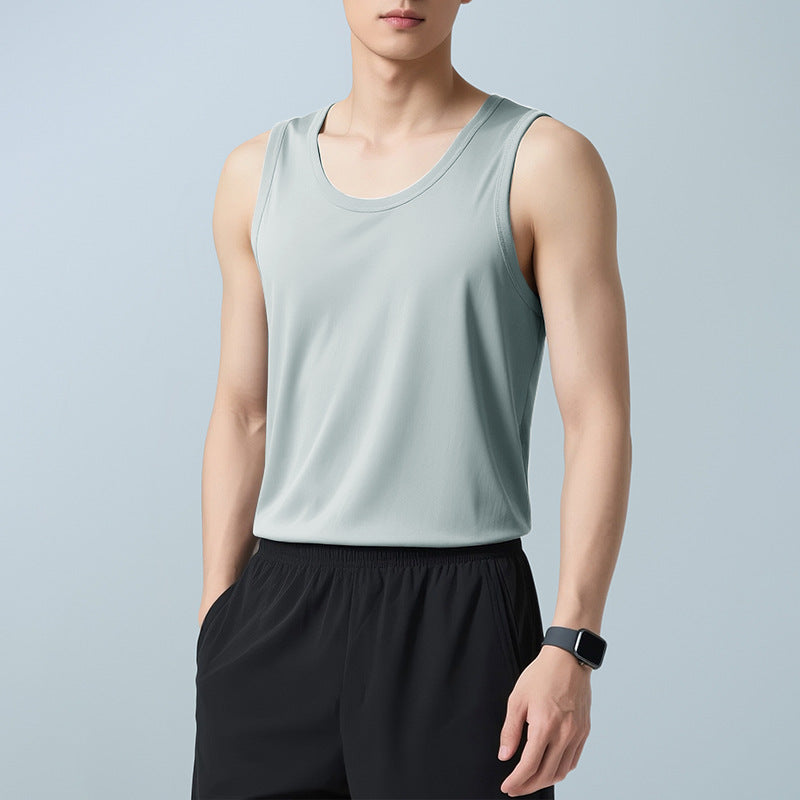 Mens Breathable Cotton Sleeveless Vest