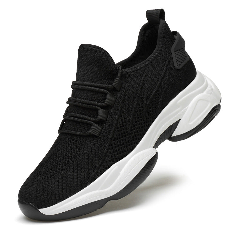 Mens Breathable Height Increase Casual Shoes