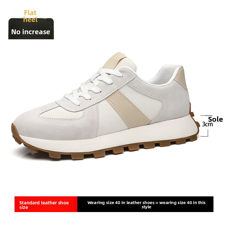Mens Breathable Height Increase Casual Sneakers