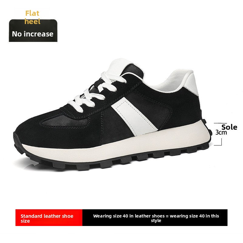 Mens Breathable Height Increase Casual Sneakers