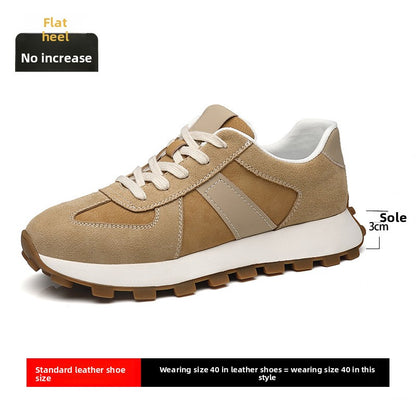 Mens Breathable Height Increase Casual Sneakers