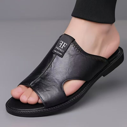 Mens Breathable Leather Sandals