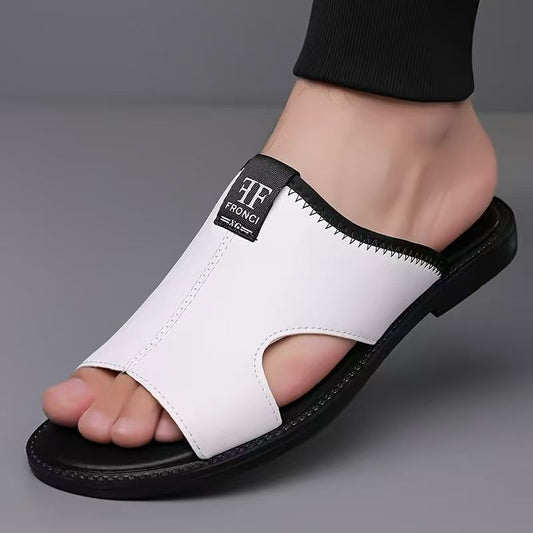 Mens Breathable Leather Sandals