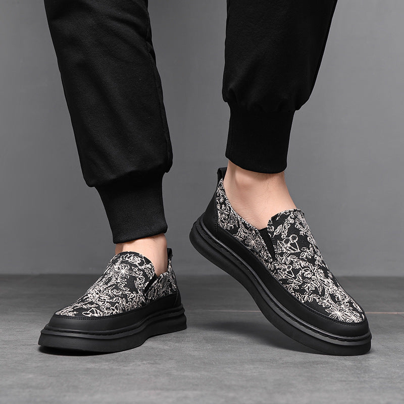 Mens Breathable Mesh Slip On Casual Shoes