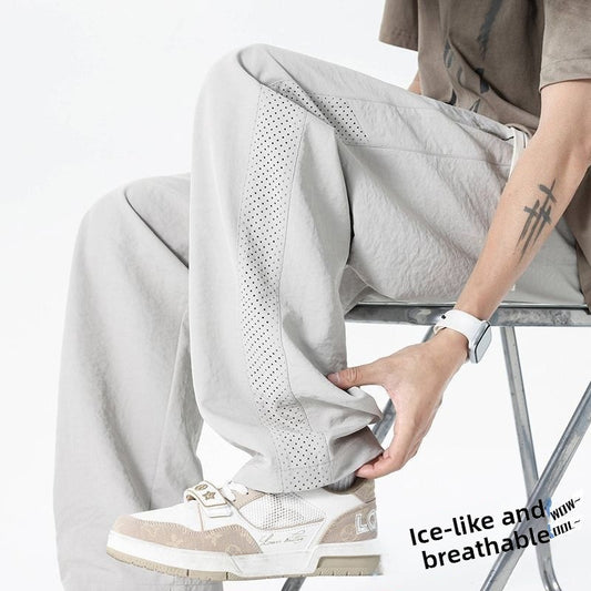 Mens Breathable Quick Dry Casual Pants