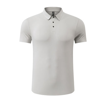 Mens Breathable Quick-Dry Polo Shirt