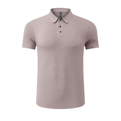 Mens Breathable Quick-Dry Polo Shirt